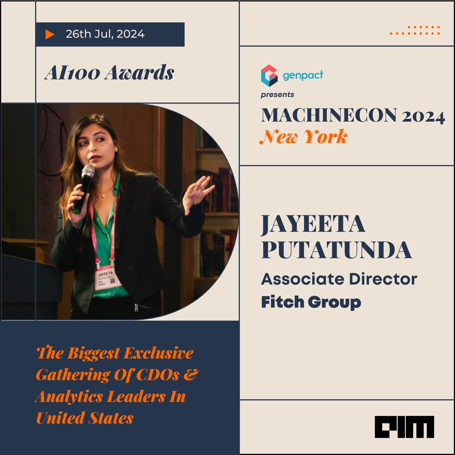AIM Research AI100 Award