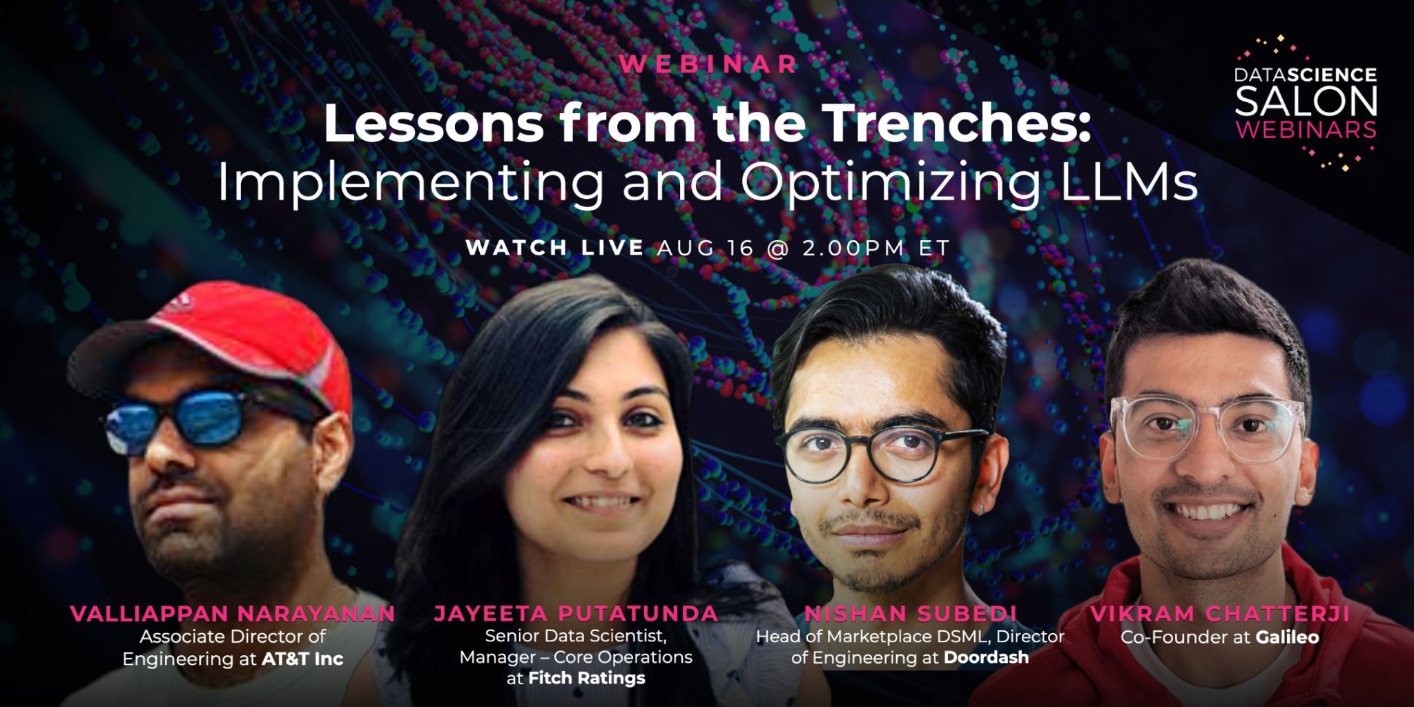 Data Science Salon Webinar