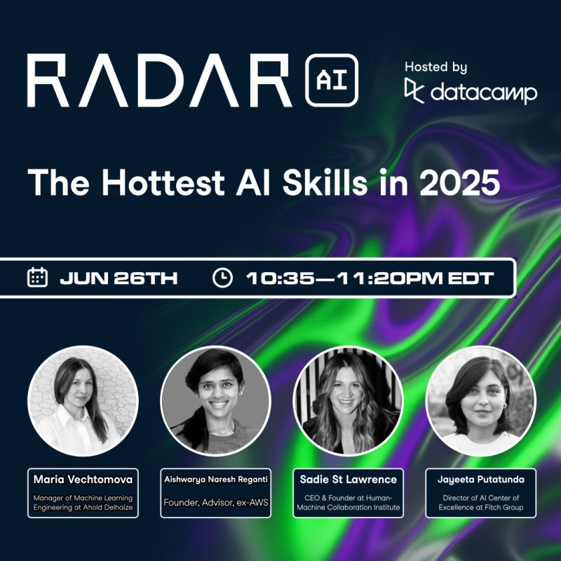 DataCamp Radar
